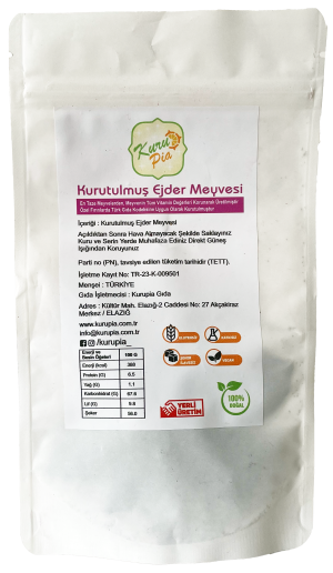 Kurutulmuş ejder meyvesi 50 gr
