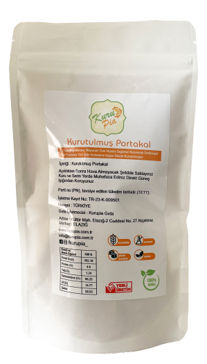Kurutulmuş portakal 50 gr