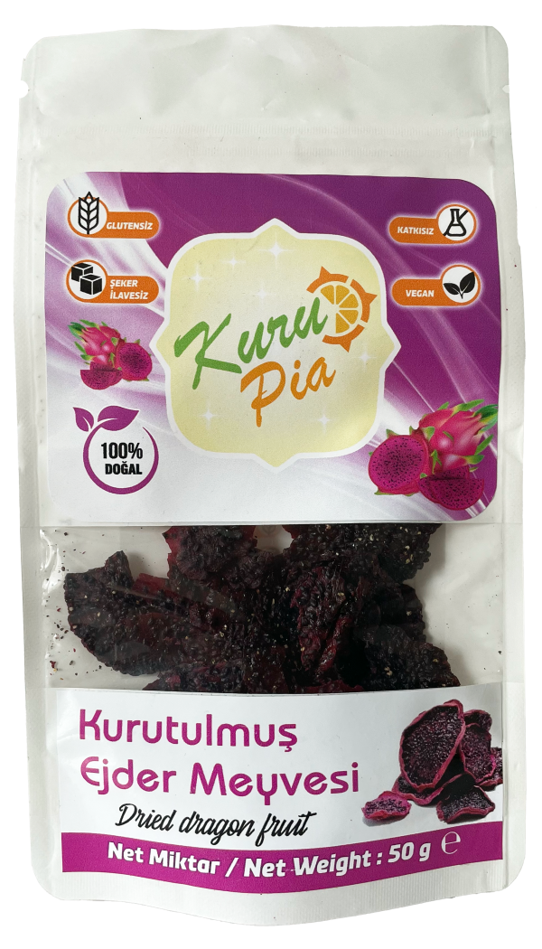 Kurutulmuş ejder meyvesi 50 gr